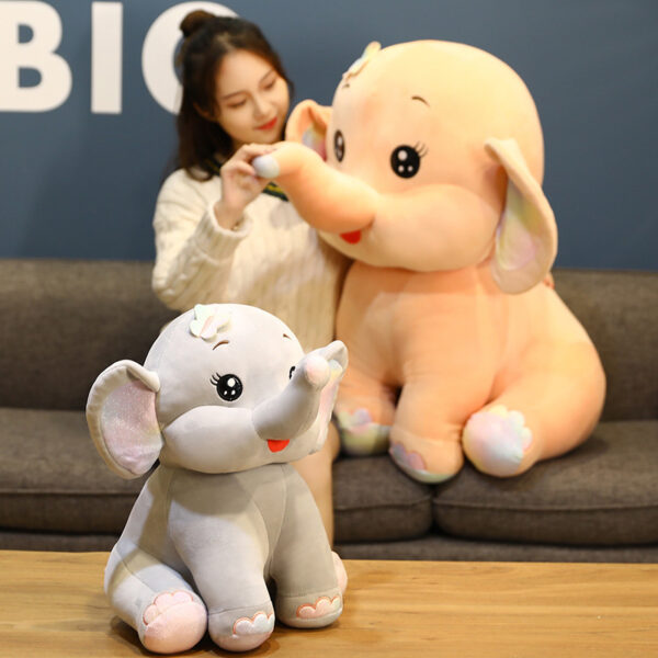 "Sleepyphant" – The Cozy Elephant Plush Pillow for Kids - Image 4